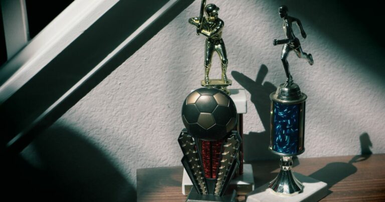 Trophée de football doré, illustration de la Coupe du Monde 2026